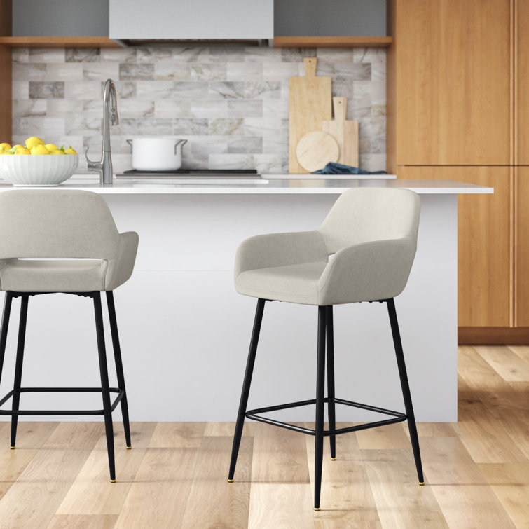 Kitchen counter clearance chairs with arms